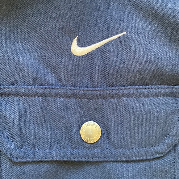 New!🍁Nike SB Men’s Flannel Midnight Navy Jacket - Picture 11 of 16